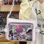 White with Purple